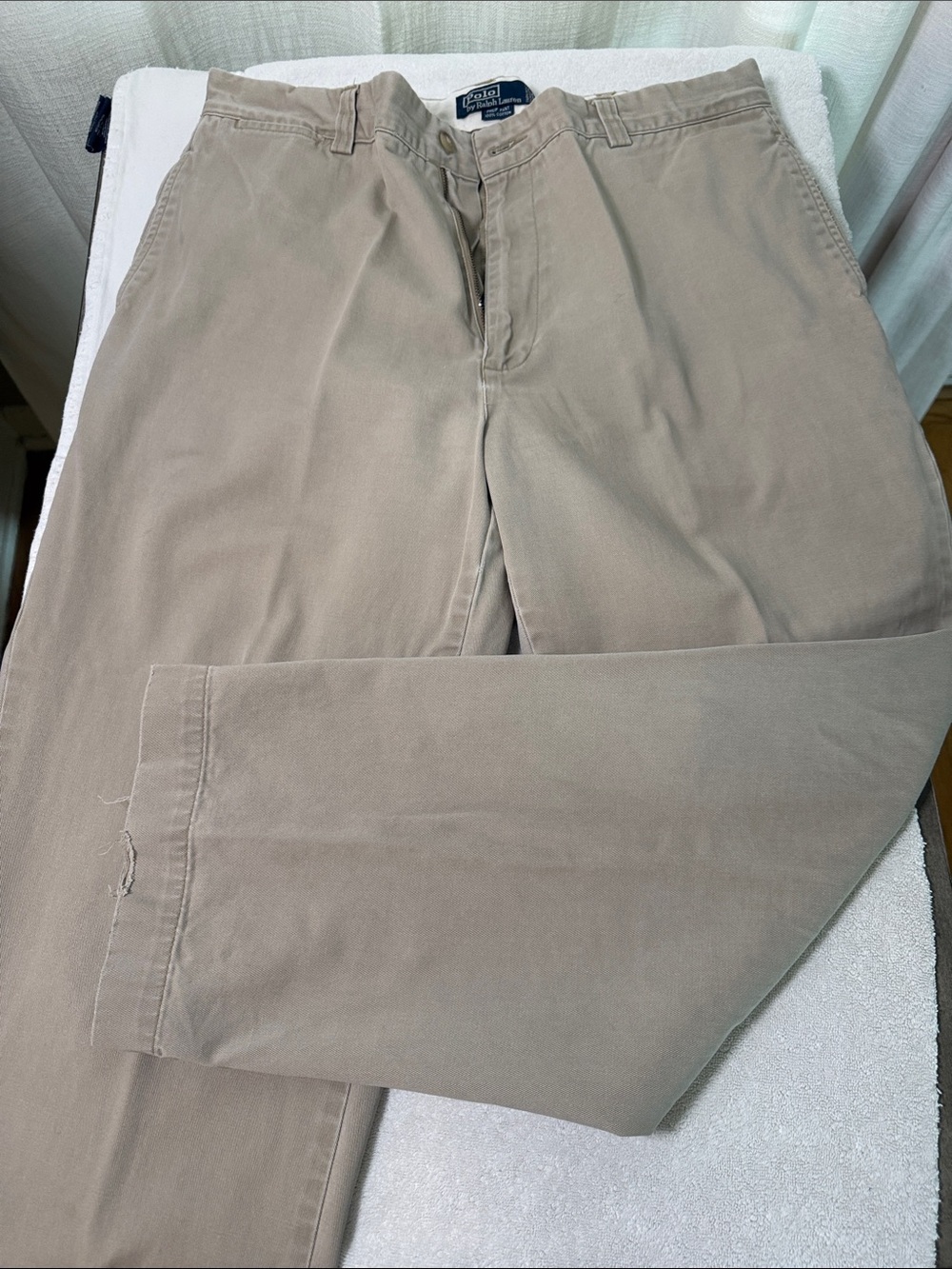 Polo by Ralph Lauren Men's Khaki Straight-Leg Chinos - Light Taupe